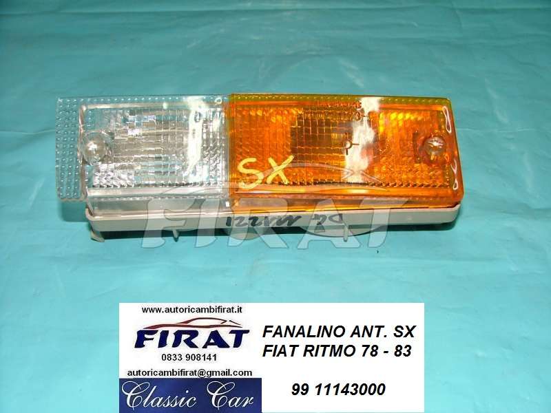 FANALINO A112 82 - 85 ANT.DX E SX BIANCO